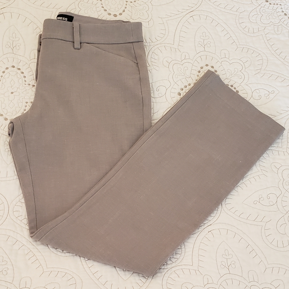 Express Editor Barely Boot Dress Pants
